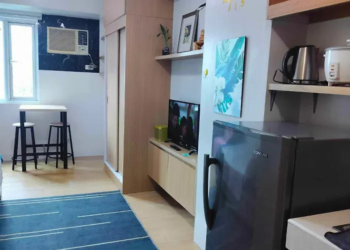 Apartamento 5th Floor Tower D Typed Unit With Ac, Netflix And Unlimited Wifi Access
