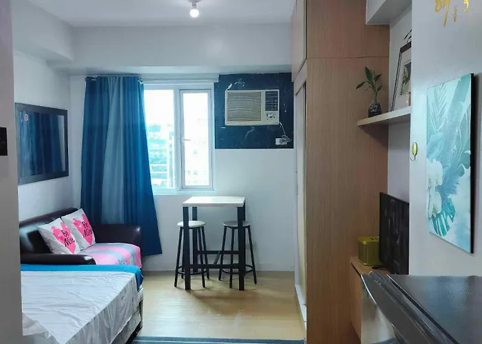 Apartamento 5th Floor Tower D Typed Unit With Ac, Netflix And Unlimited Wifi Access