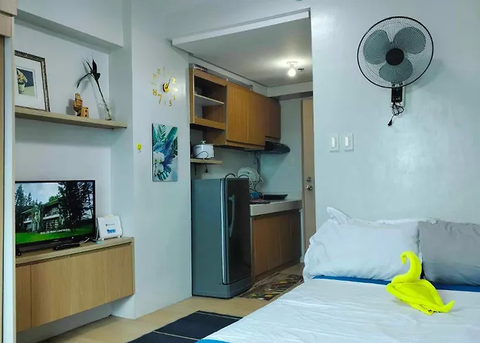 5th Floor Tower D Typed Unit With Ac, Netflix And Unlimited Wifi Access Apartamento Manila