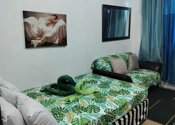 5th Floor Tower D Typed Unit With Ac, Netflix And Unlimited Wifi Access Apartamento *